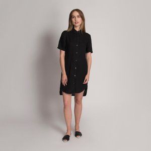 James Perse Linen Shirt Dress